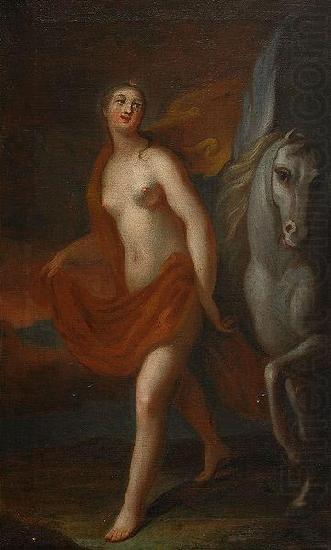 georg engelhardt schroder Athena och Pegasus china oil painting image